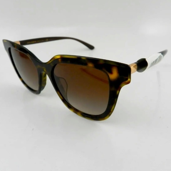 Dolce and Gabbana DG43627 Sunglasses Brown Gradient Lenses - Picture 3 of 7